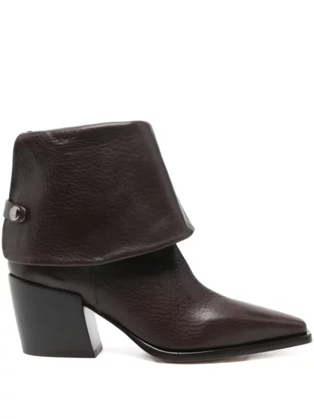 Botine Agl din piele maro