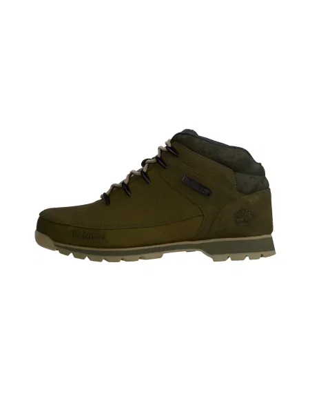 TIMBERLAND Bocanci cu șireturi Euro Sprint Hiker închis verde