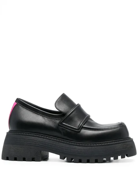Pantofi loafer 3juin din piele negru