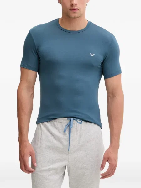 Cămașă Emporio Armani albastru