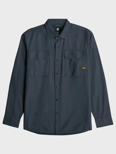 Рубашка G-star Raw синяя