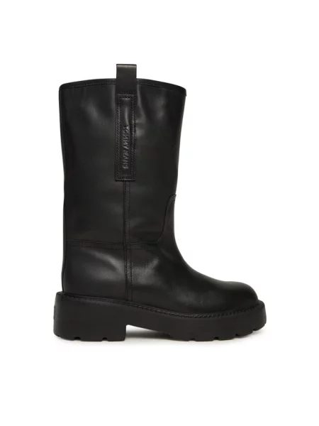 Botki Tommy Jeans czarne