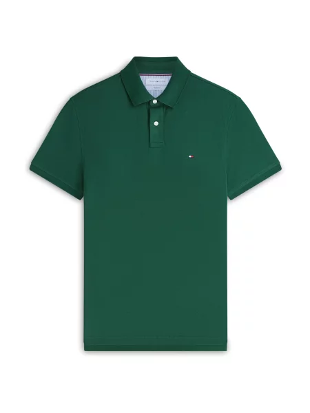 TOMMY HILFIGER Tričko CORE jedľová zelená