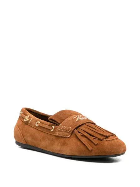 Pantofi loafer Karl Lagerfeld maro
