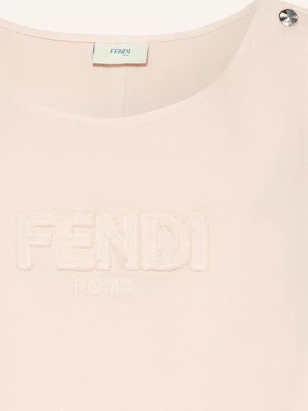 Fendi Sukienka Jeansowa rosa różowa
