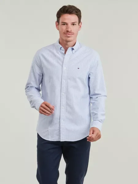 Pruhovaná košeľa Tommy Hilfiger keper