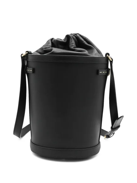 Чанта тип bucket Valentino Garavani с катарама черно