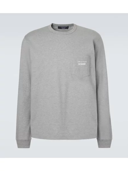 Tricou Comme Des Garçons Homme din jerseu gri