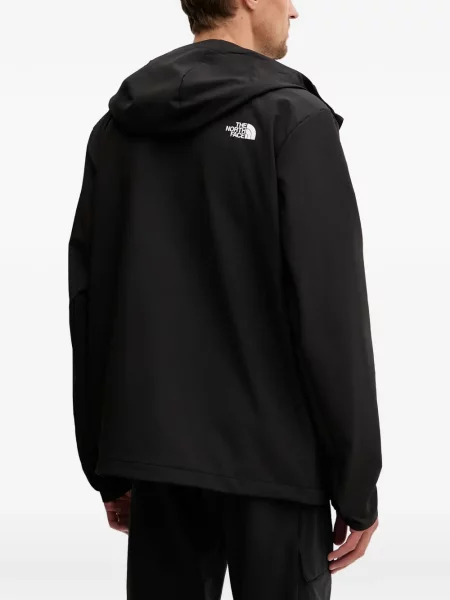 Geacă The North Face cu glugă negru