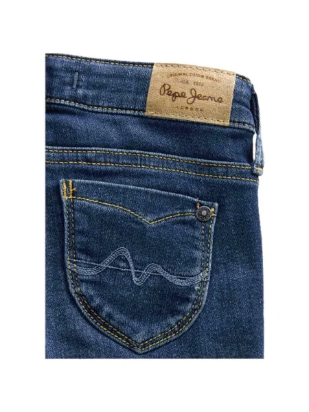 Blugi copii Pepe Jeans albastru