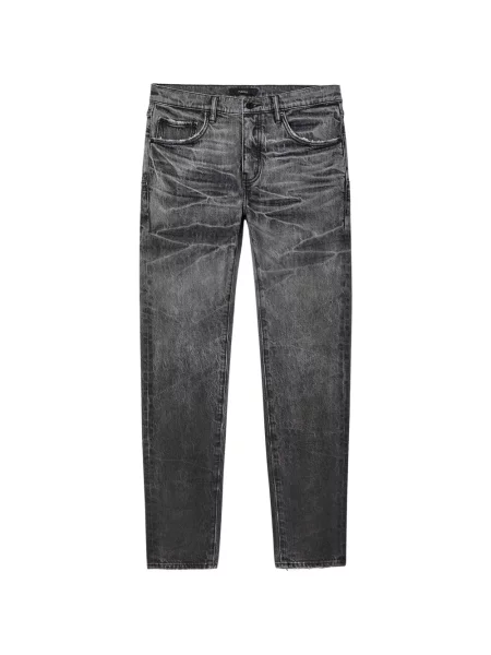 Blugi skinny Purple Brand skinny fit negru