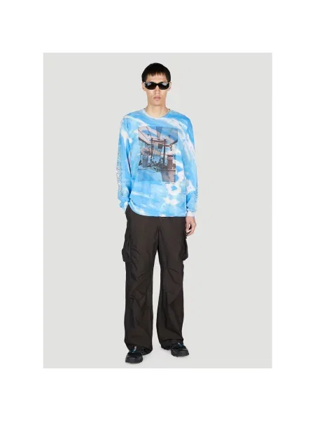 Tie dye bluza Liberaiders wiązana niebieska