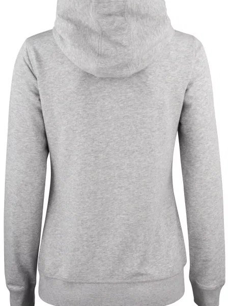Clique Premium OC Hoody – bluza z kapturem z bawełny organicznej – szara