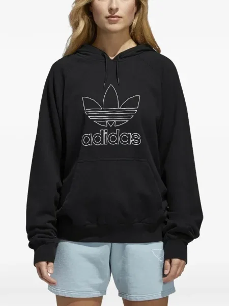 Strečové vícebarevný polotričko Adidas s autogramem šedé