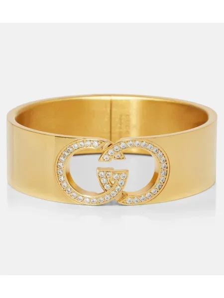 Zapestnica Gucci s kristali zlata