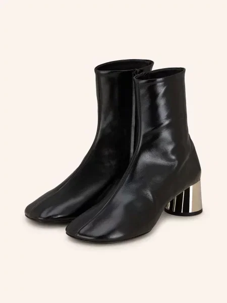 Proenza Schouler Botki Glove schwarz czarne