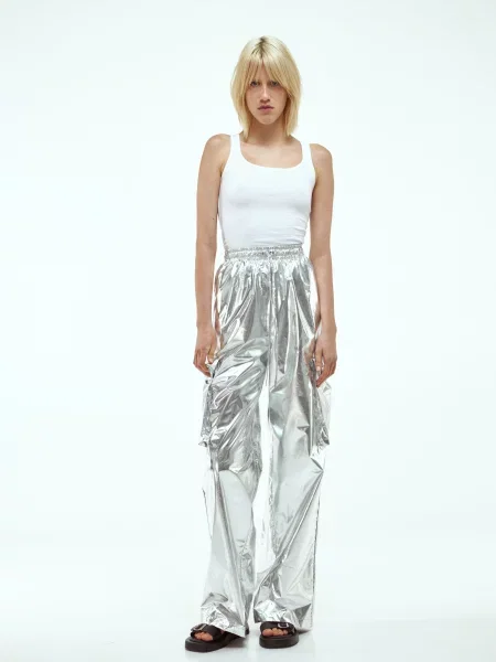 MARCHI Штани повсякденні срібний