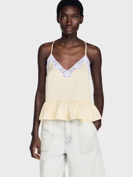 Топ Sandro жовтий