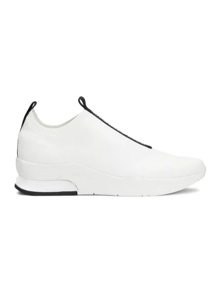 Sneakersy Kazar wsuwane białe