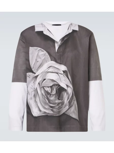 Tričko Simone Rocha s potiskem jersey bílé