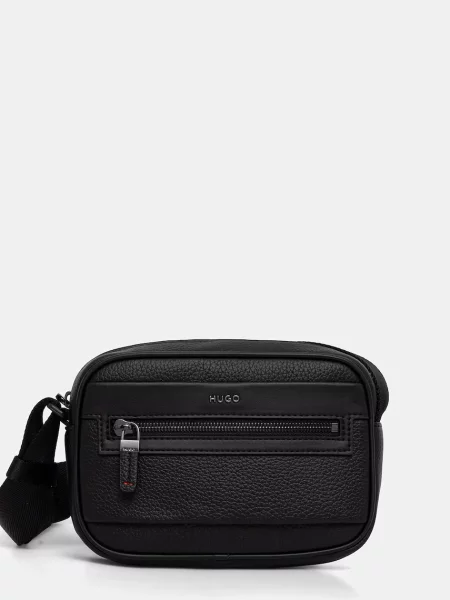 Geantă crossbody Hugo negru
