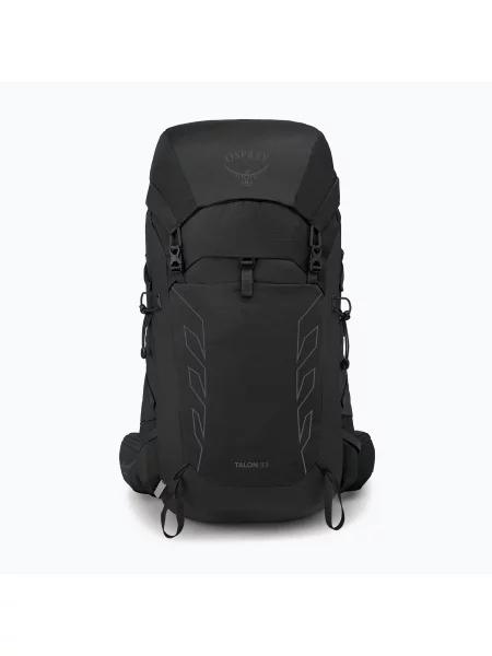 Turistický batoh Osprey Talon 33 l black/ coal grey černý