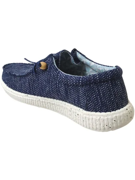 Pantofi Pitas tricotate albastru