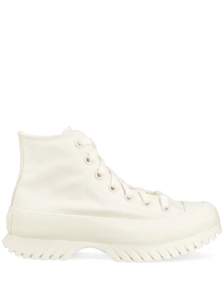 Kožne trčanje tenisice Converse Chuck Taylor All Star s platformom bijela