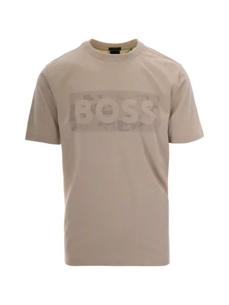 Tricou Boss cu imagine cu decolteu rotund