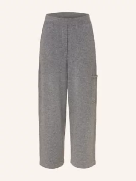 Pletené pletené culottes Luisa Cerano šedé