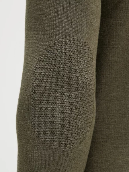 Легкий свитер Hackett London зеленый