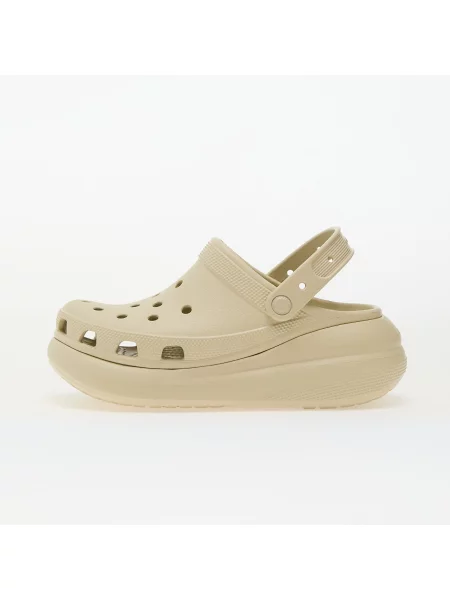 Klapki Crocs Classic Crush Clog bone białe