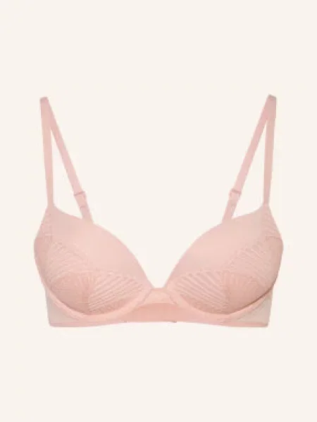 Calvin Klein Push-Up Podprsenka Perfectly Fit Lace růžová