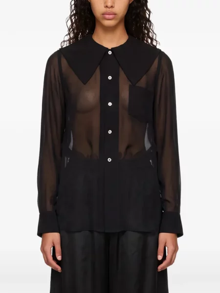 Gulerat cămașă Comme Des Garçons negru