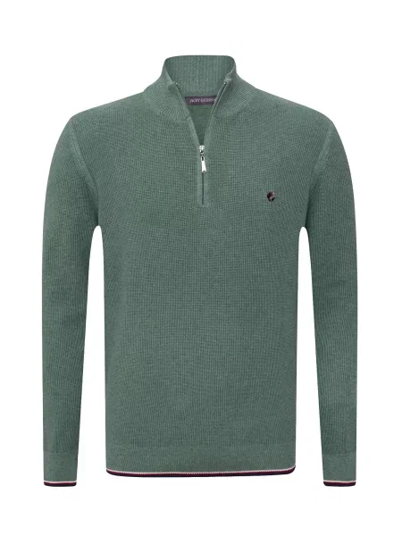 Jacey Quinn Pulover bleumarin / verde / roșu alb