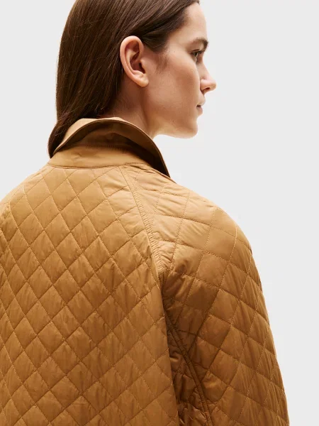 Утеплена куртка Tommy Hilfiger коричнева