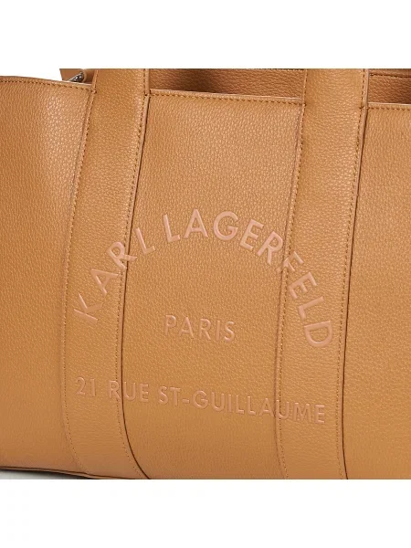 Geantă shopper Karl Lagerfeld maro