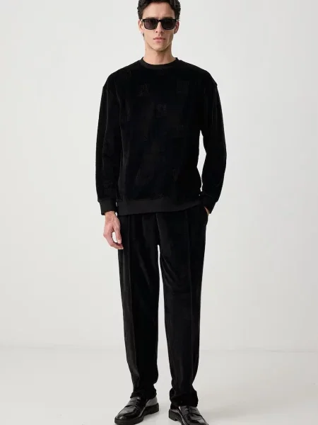 HUGO штани loungwear з бавовною VELORO PANTS