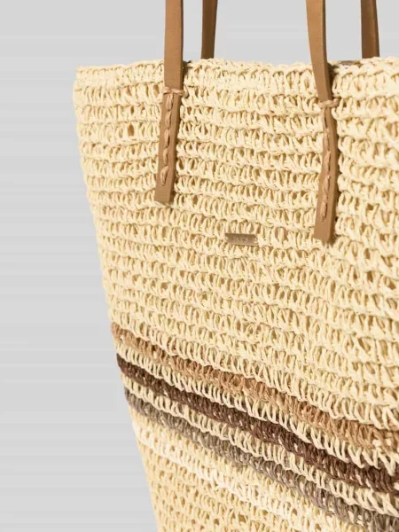 Torba shopper z detal z logo model Lazey' Barts