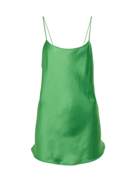 Maiou Victoria Beckham din satin verde