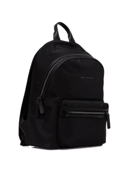 Rucsac Armani Exchange cu autograf negru