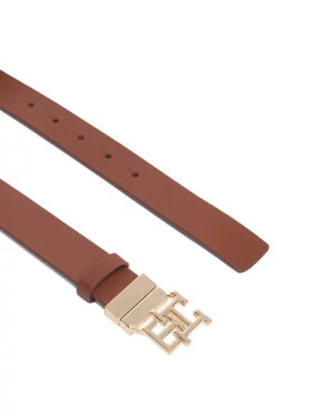 Pásek Tommy Hilfiger hnědý