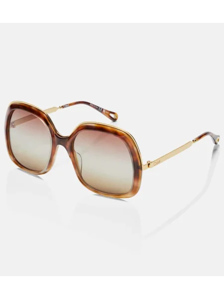 Ochelari de soare Chloé maro