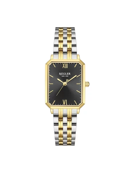 Régler Ceas analogic Régler Élégance Steel Bicolor Silver/Gold Black auriu negru