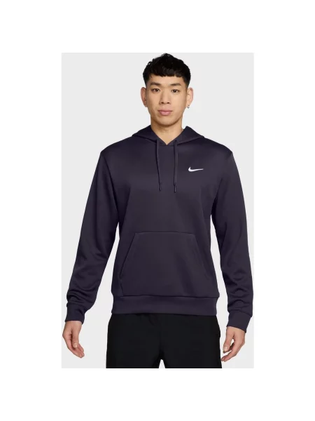 Bluza z kapturem Nike Flex UV Dri-FIT ciemnoniebieska S różowa