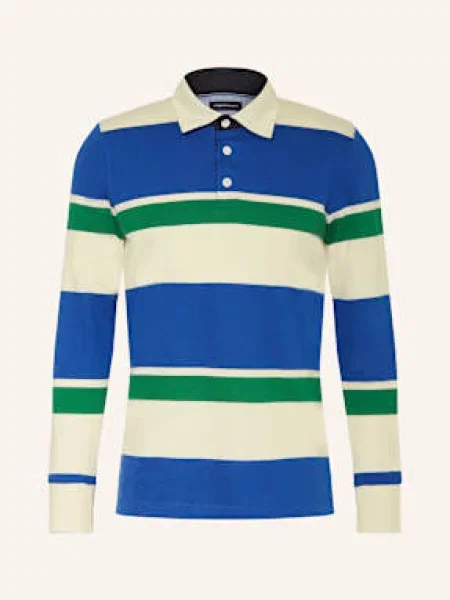 Strokesman's Koszulka W Stylu Rugby blau niebieska