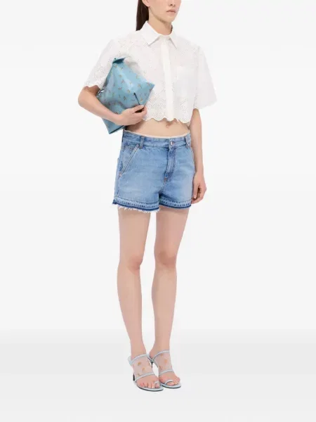 Pantaloni scurți Msgm albastru