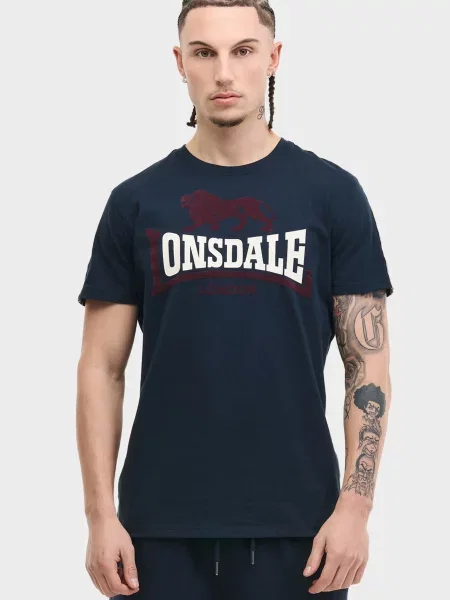 Футболка Lonsdale синя