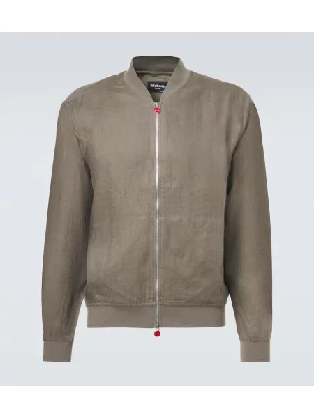 Geacă bomber Kiton de in verde