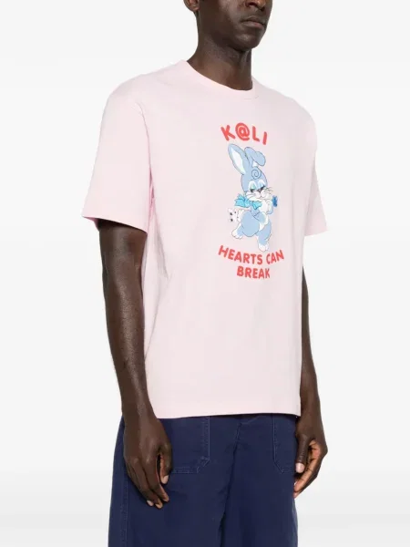 Тениска Kenzo с принт розово